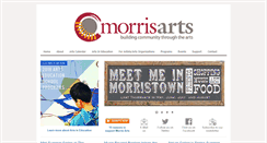 Desktop Screenshot of morrisarts.org