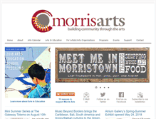 Tablet Screenshot of morrisarts.org